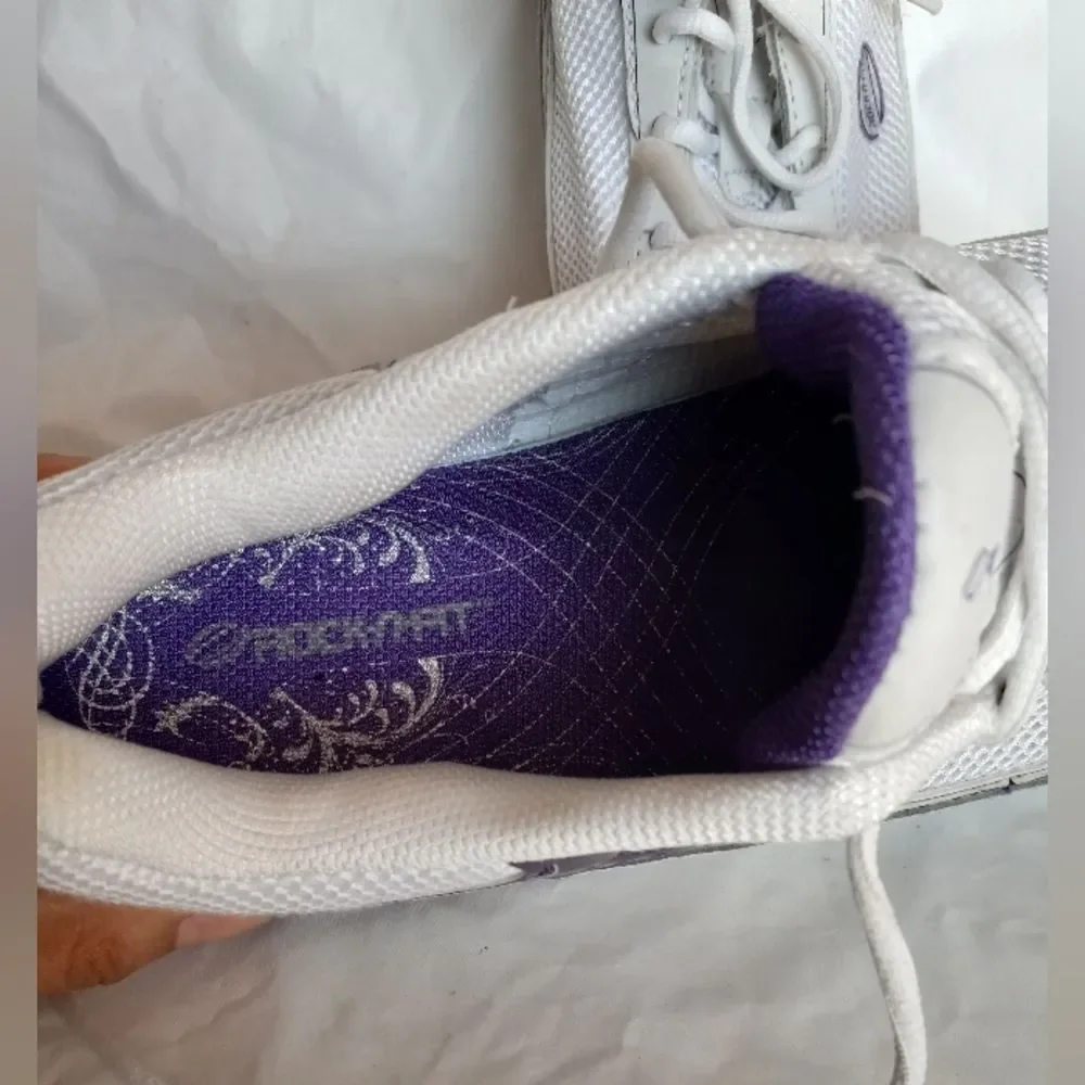 Rock n Fit Women's Purple Rocker Sneakers Size 8